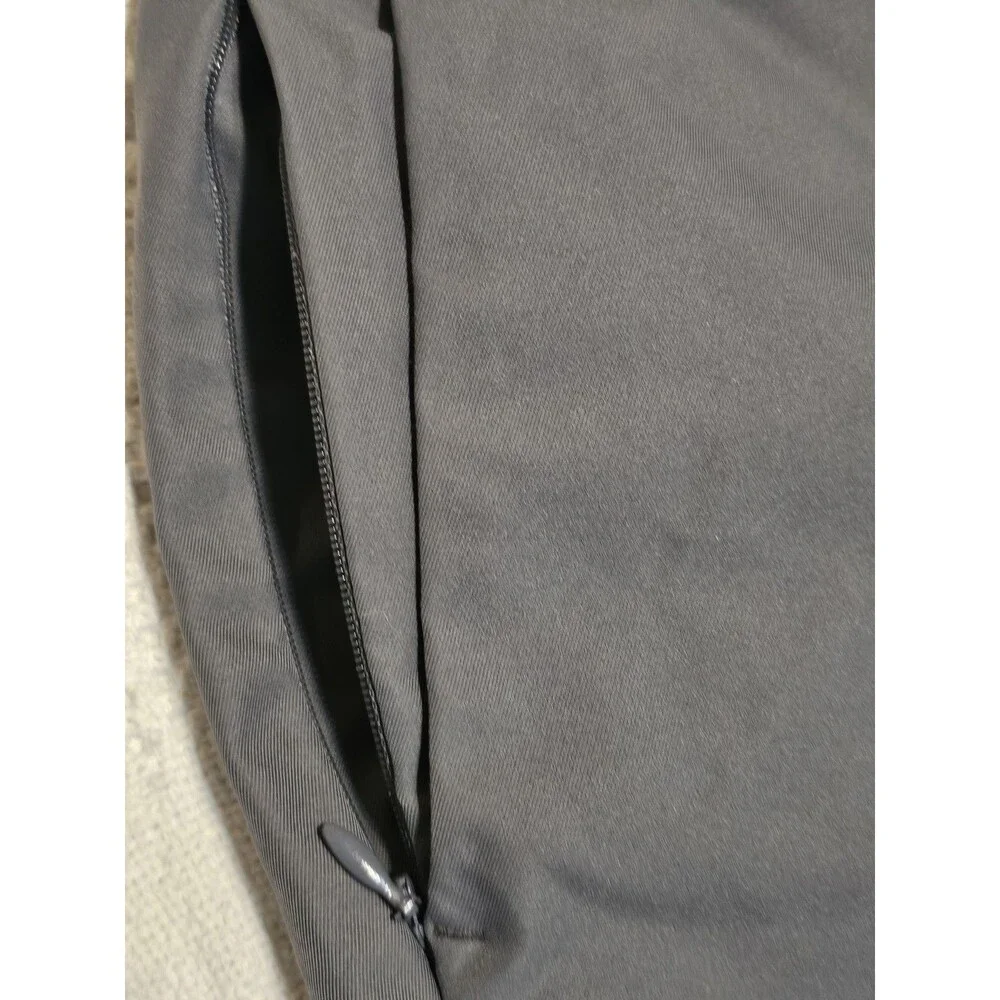 Banana Republic Mens Gray Performance Golf Chino Pants 34x29 Elastic Waist Stret